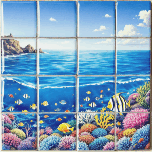 Mosaico per piscine